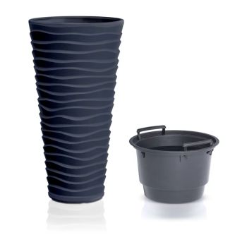 Saksija Sand Slim 30x52 - Antracit