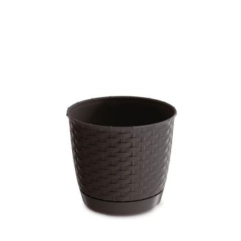 Saksija Ratolla Round 30x26 - Braon