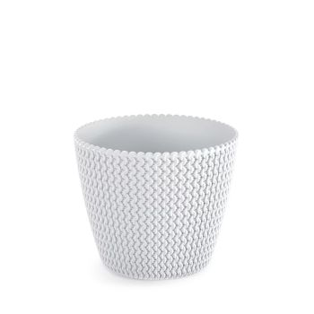 Saksija Splofy 16x13 Cm - Bela