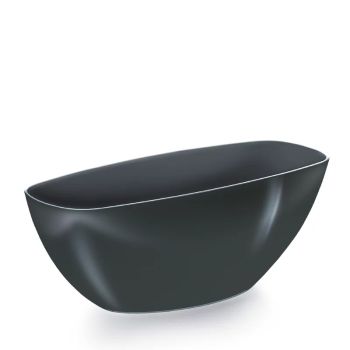 Saksija Coubi 36x15x13 Cm e - Antracit