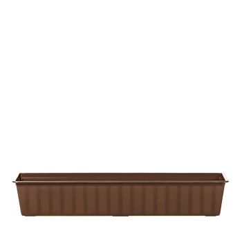 Balkonska saksija Agro 80x18x14 Cm - Braon