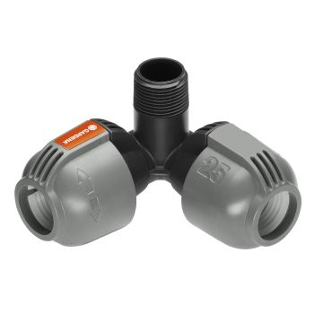 Gardena spojnica - ugaona račva za okiten crevo 25 mm x 3/4" muški navoj