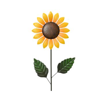 Metalna dekoracija suncokret 105 cm - outdoor