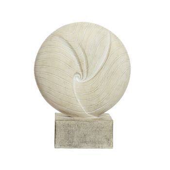 Glinena skulptura bela 64 cm - outdoor
