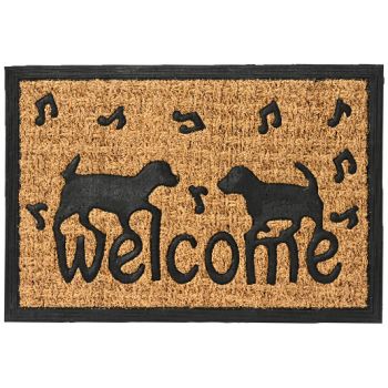 Otirač natur-crni - Kuce