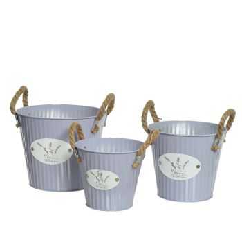 Metalna kantica 17 cm - motiv lavande (outdoor) 