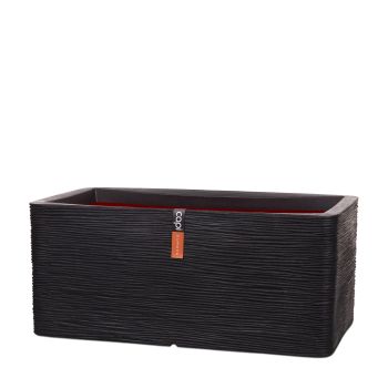 Saksija Žardinjera 73x39x32 Crna