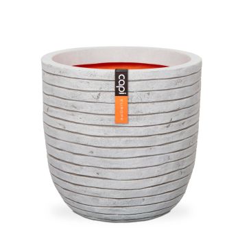 Saksija Okrugla Niz 54x52 Slonova Kost