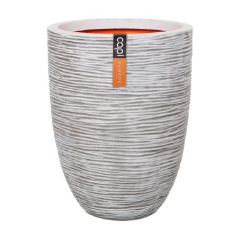 Saksija Elegant Rebrasta 46x58 Slonova Kost