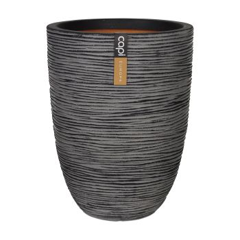 Saksija Elegant Rib Niska Nl 46x58 Antracit