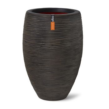 Saksija Elegant Deluxe Rib Nl 38x58 Tamno Braon
