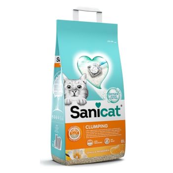 Sanicat Clumping Vanila - Mandarina - 8 l