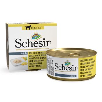 Schesir Dog Piletina I Ananas - 150 g