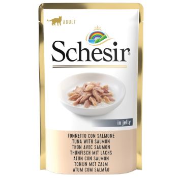 Schesir Preliv Cat Tunjevina Losos - Žele - 85 g