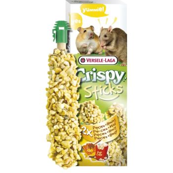 Versele - Laga 2 Stick Rab - Chin Honey & Pop - Corn - 110 g