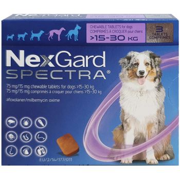 Nexgard spectra L (15-30 kg) 1 tabl