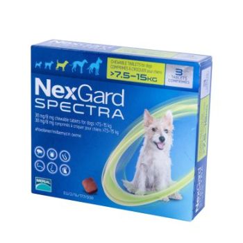 Nexgard spectra M (7.5-15 kg) 1 tabl