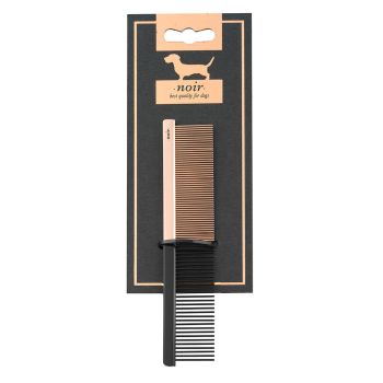 Ebi Noir Češalj Metalni Sa Gušćim I Ređim Zupcima 13,2x2,1cm