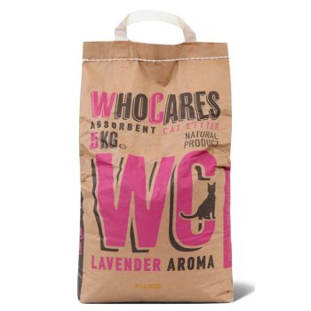 Posip Za Mačke Who Cares 5kg - Lavanda