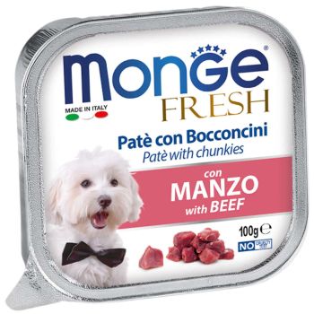 Monge Fresh Pasteta Za Pse Govedina 100g