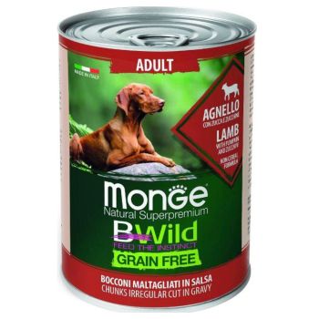 Monge Bwild Lamb 400g