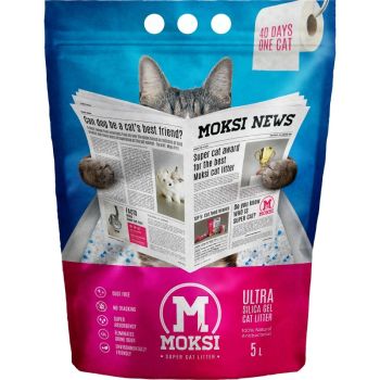 Moksi Silikonski Pesak Za Mace 5l