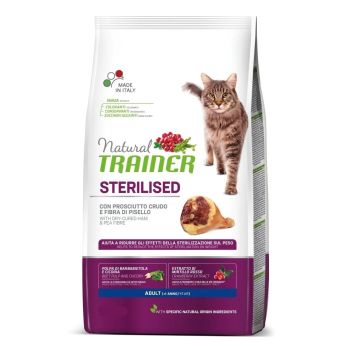 Trainer Natural Cat Sterilised Šunka 300g
