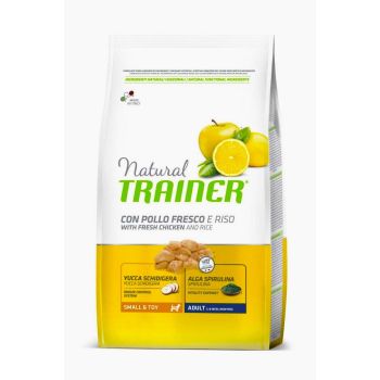 Trainer Natural Dog Small & Toy Piletina I Pirinač 800g