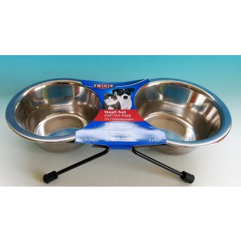 2 Rostfraj Činije Sa Držačima 0.2l