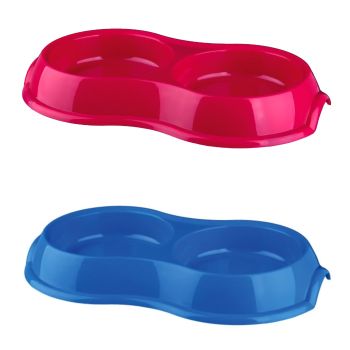 Dupla Plastična Činija Za Mace 2x0.2l