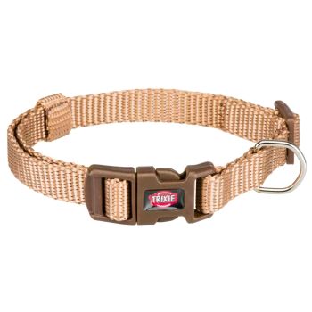 Ogrlica Premium 22-35/10mm Karamel