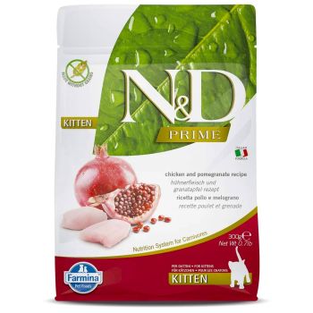 N&D Prime Kitten Chicken&Pomegranate 0.3 kg