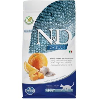 N&D Ocean Cat Herring, Pumpkin&Orange 1.5 kg