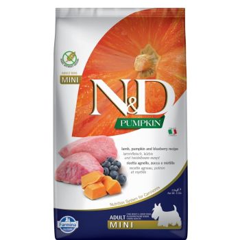 N&D Pumpkin Mini Adult Lamb&Blueberry 2.5 kg