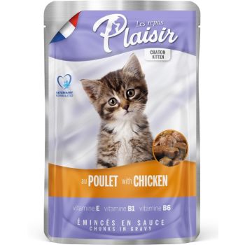 Plaisir Preliv Za Mačiće - Kitten-Piletina - 100G