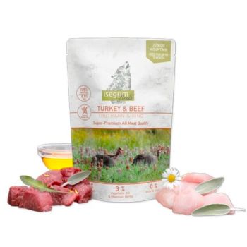 Isegrim-Sosić Za Pse Junior Ćuretina&Govedina - 410G