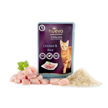 Nuevo Sterilized Preliv Za Odrasle Sterilisane Mačke Piletina - 85G