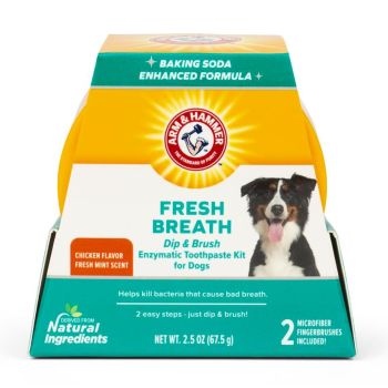 A&H Fresh Dental Set: Zubna Pasta I 2 Cetkice - Navlake Za Prst