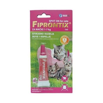 Fiprontix Spot-On Za Mace - 1 ml (Mace 1-7 kg)