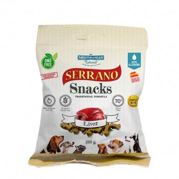 Mn Poslastica Za Pse Serrano Liver Flavour 100 g