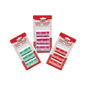 Kesice Za Izmet 3 Rolne, Tri Boje/20 - 1/10