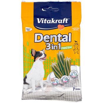 Vitakraft Poslastica Za Pse Dental Fresh 3u1 XS