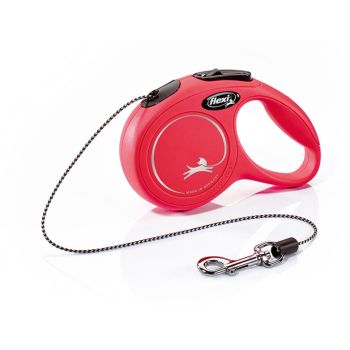 Flexi New Classic S Uže 5M Red