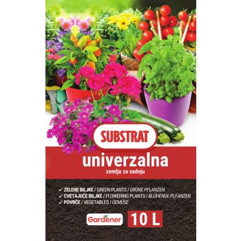 Gardener univerzalna zemlja za sadnju 10 l 